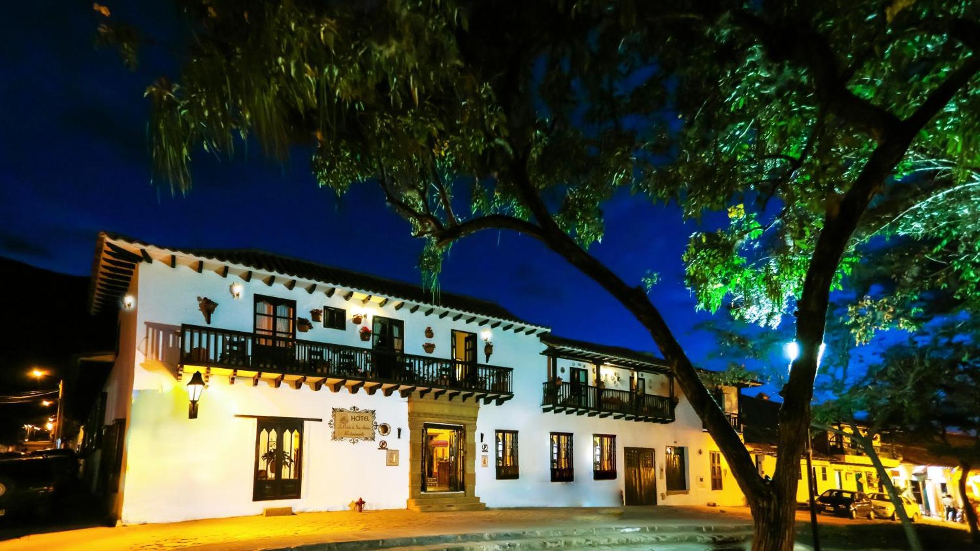 Hotel La Posada De San Antonio Villa de Leyva Eksteriør bilde