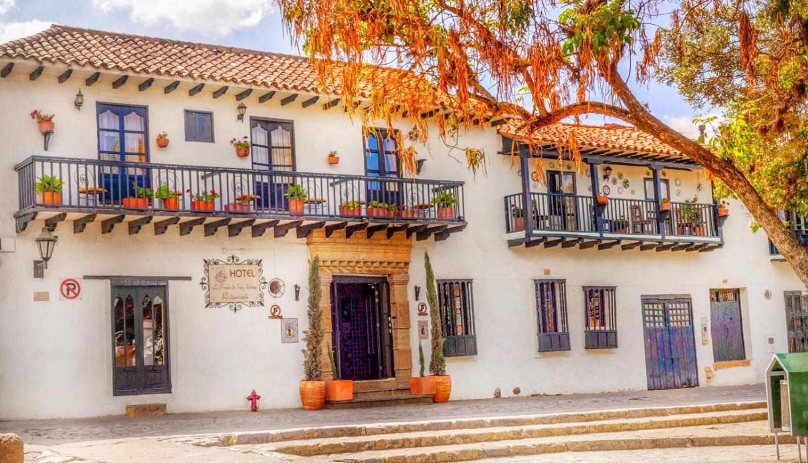 Hotel La Posada De San Antonio Villa de Leyva Eksteriør bilde