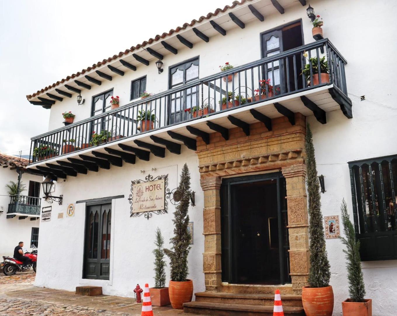 Hotel La Posada De San Antonio Villa de Leyva Eksteriør bilde