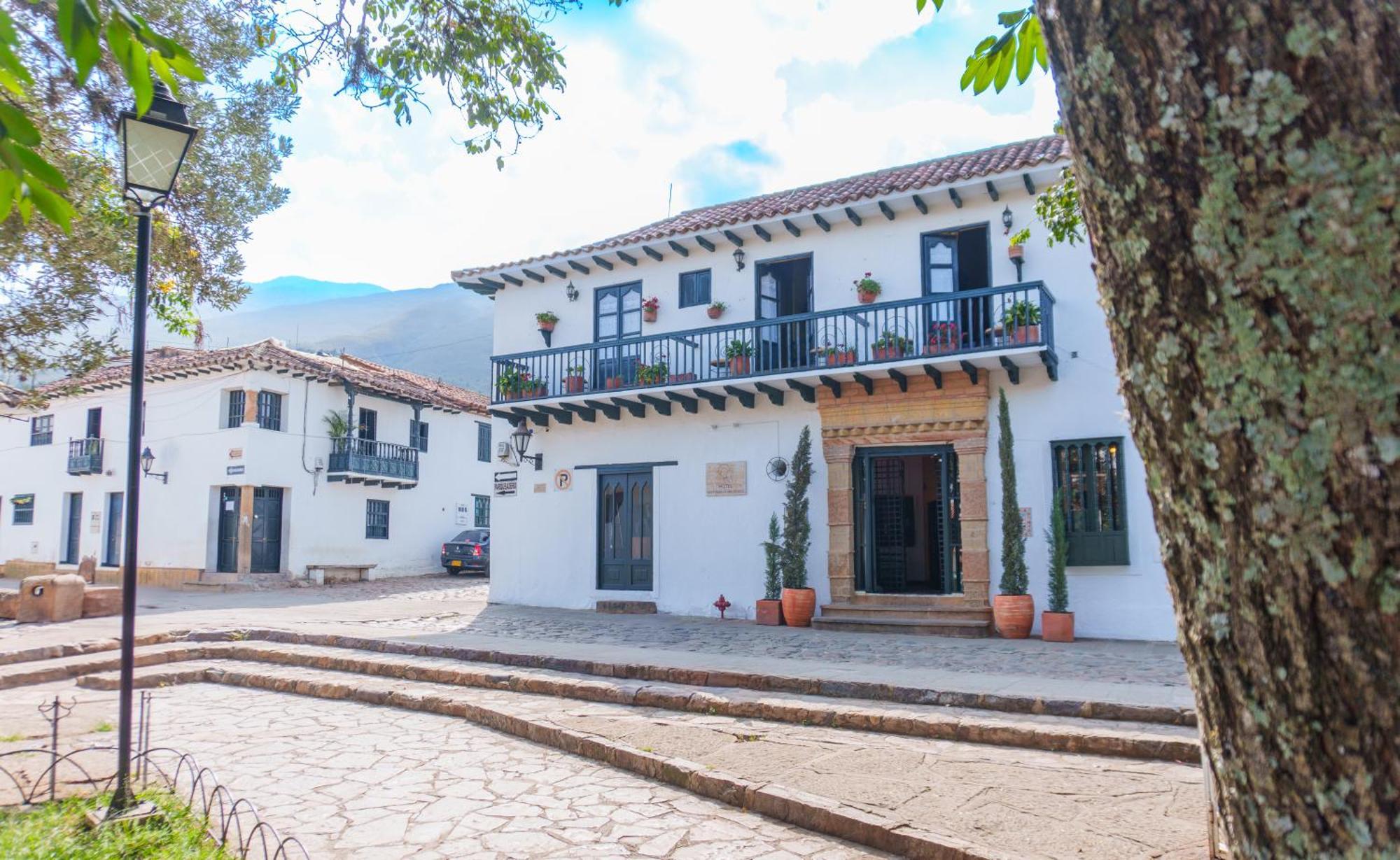 Hotel La Posada De San Antonio Villa de Leyva Eksteriør bilde